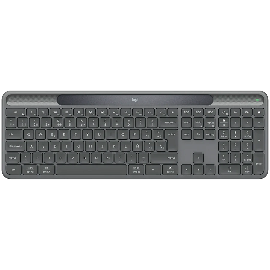 LOGITECH Slim Solar+ for Business - GRAPHITE - US INT'L - 2.4GHZ/BT - INTNL-973 - UNIV