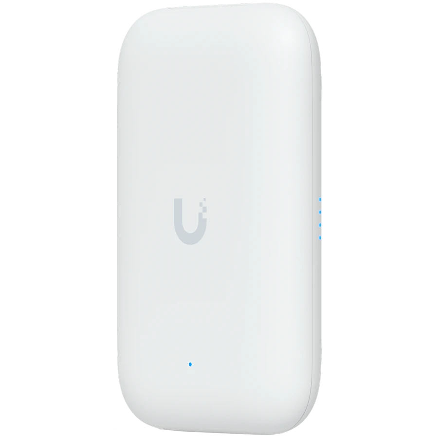 UBIQUITI Swiss Army Knife Ultra, WiFi 5, 4 spatial streams, 115 m² (1,250 ft²) coverage with internal antenna, 200+ connected devices, owered using PoE, GbE uplink, Versatile wall, ceiling, and pole mounting, (2) RP-SMA connectors for optional external antennas, Weatherproof (outdoor exposed.