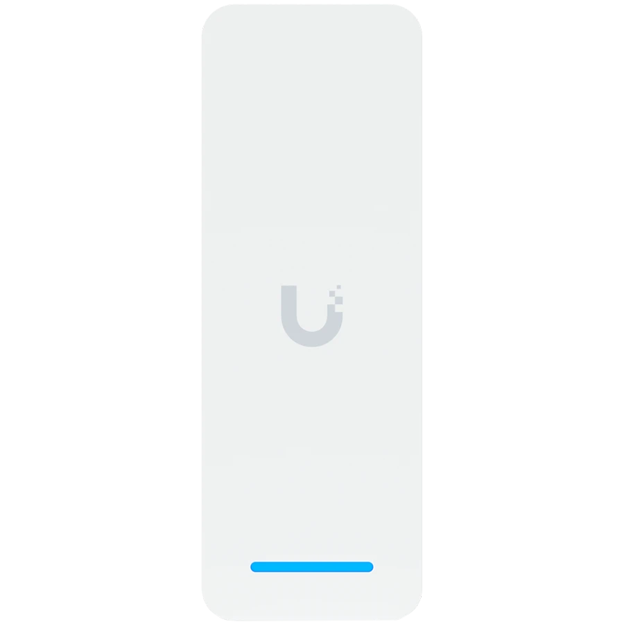 Ubiquiti Access Ultra Tamper-resistant access reader with a built-in hub for complete, single-door entry control from one device,  Lock terminal (12V/1A), Exit request input