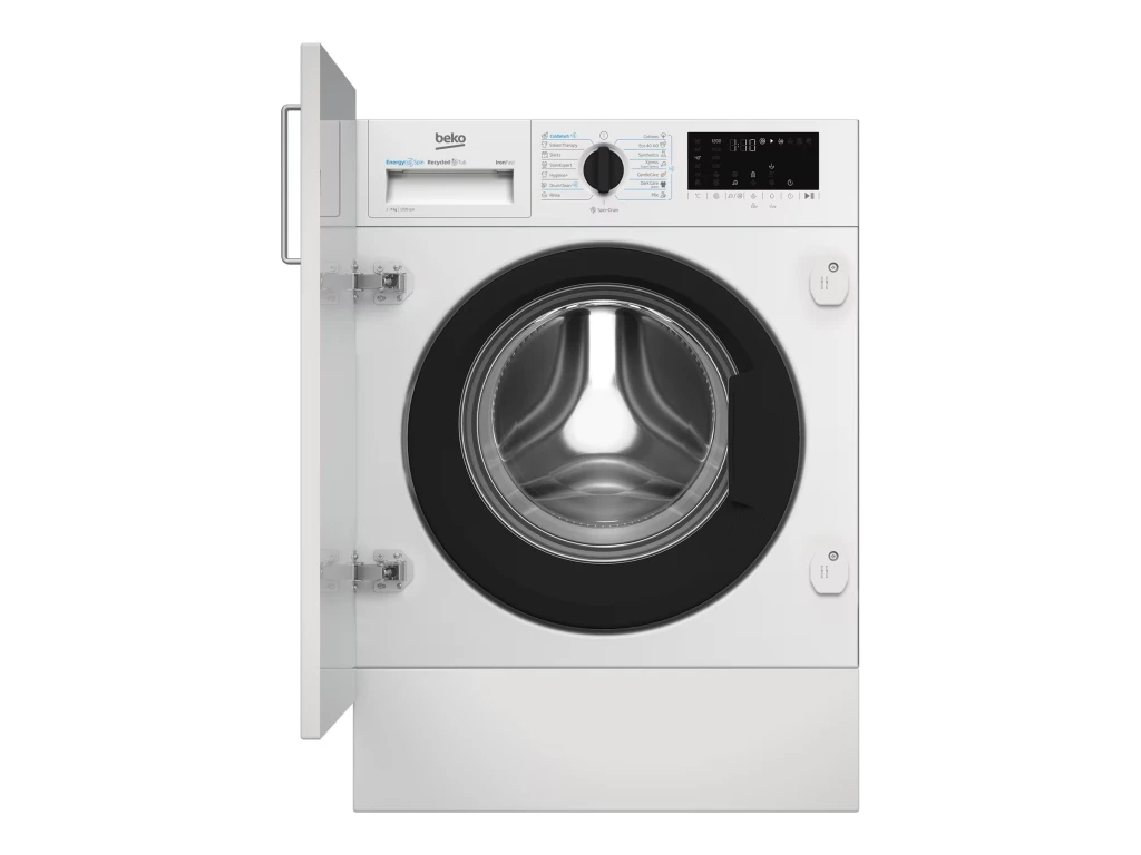 BEKO Washing machine | B3WBT671415W | Energy efficiency class A | Front loading | Washing capacity 7 kg | 1200 RPM | Depth 55 cm | Width 60 cm | Digital | Steam function