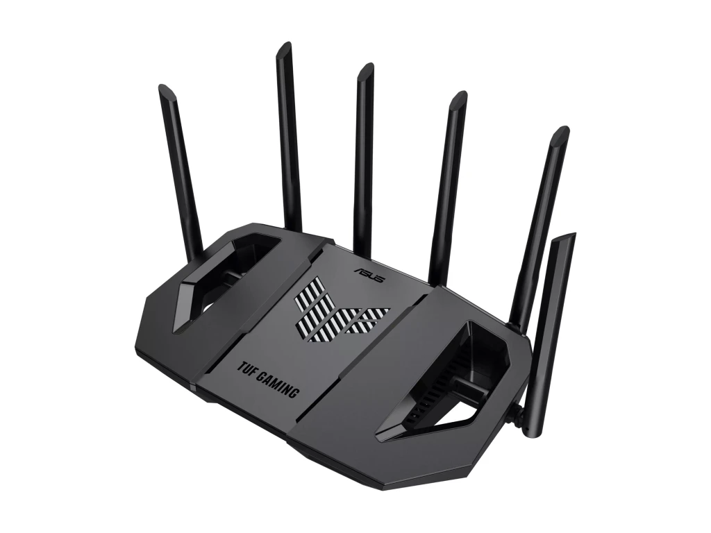 Asus TUF-BE9400 Tri-Band WiFi 7 Gaming Router, EU+UK | 802.11ax | 688/2885/5764 Mbit/s | Ethernet LAN (RJ-45) ports 3 | Mesh Support Yes | MU-MiMO Yes | 4G/5G
