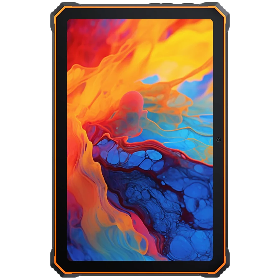 Blackview Active 8 Pro Tab LTE 10.36-inch HD+IPS 1200x2000 60Hz Corning 5th 8GB/256GB, MT6789 Octa-core 2.2GHz 16MP Front/48MP Back Camera Battery 22000mAh NO charging USB Type-C NFC PC Mode Android 14 SD card slot MIL-STD-810H Orange