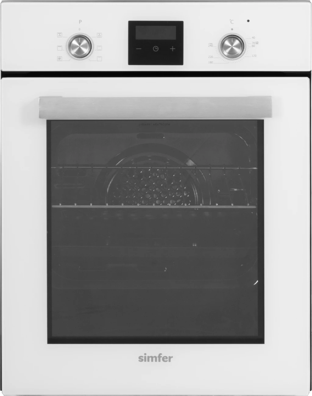 Simfer Oven 4207DERBB.1 47 L, Multifunctional, Manual, Pop-up knobs, Width 45 cm, White