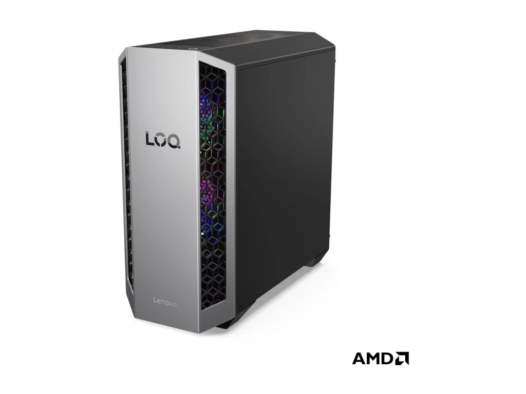 Lenovo LOQ | 26ADR10 | Desktop | Tower | AMD Ryzen 7 | 8745HX | 32 (2x16GB) GB | SODIMM DDR5 | 1000 GB | NVIDIA GeForce RTX 5070 | No Optical drive | No keyboard | Windows 11 Home | Warranty 24 month(s)