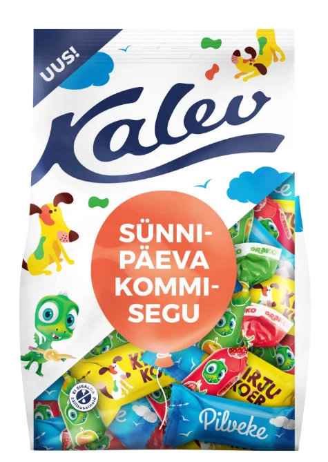 Sünnipäeva kommisegu KALEV 500g