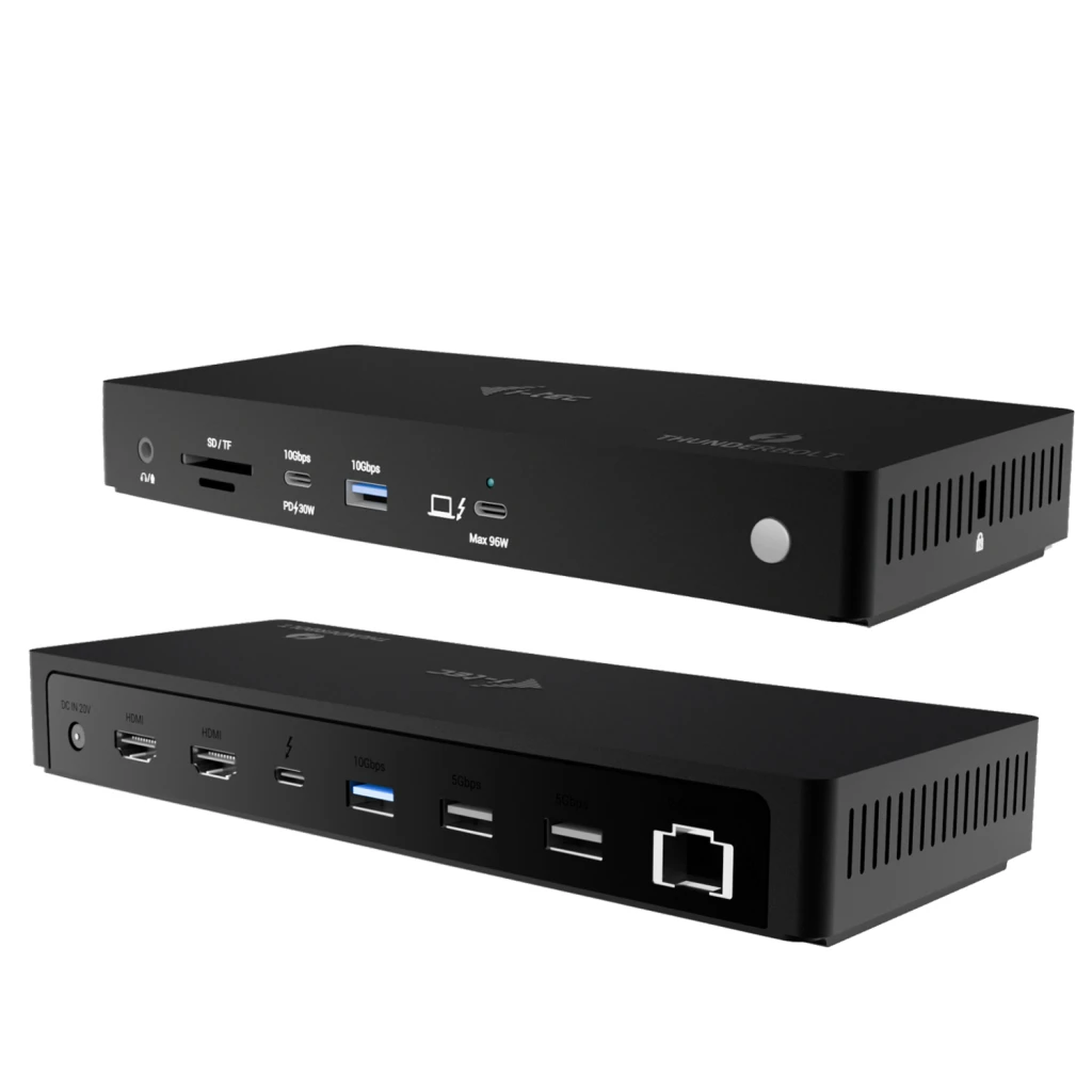 I-TEC Thunderbolt4 3x Display DS+PD 96W