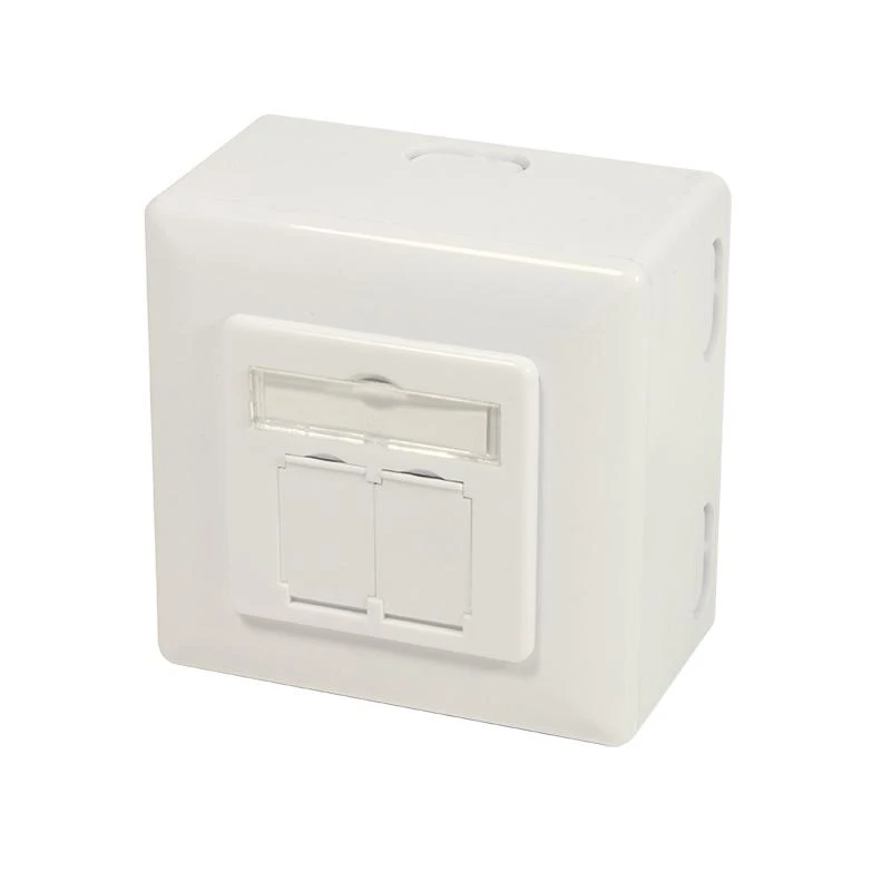 Logilink | Cat.6A Wall Outlet STP | NP0124 | White
