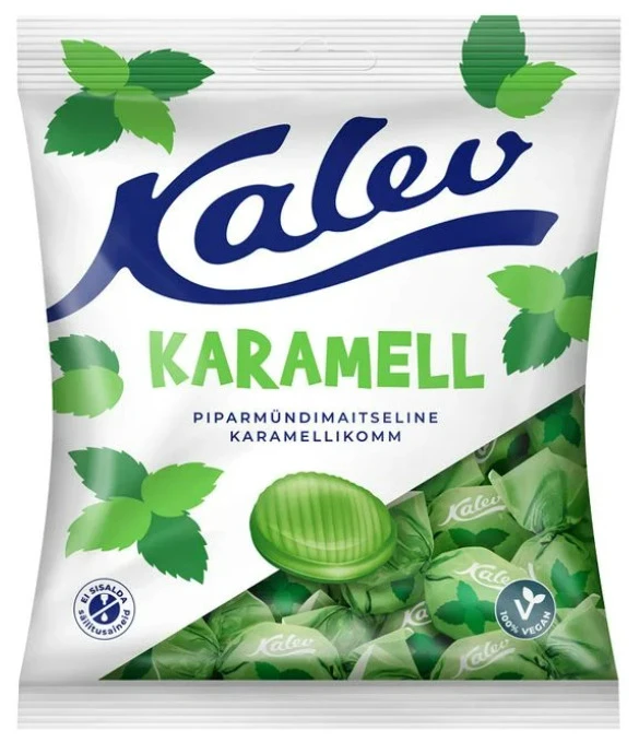 Karamell KALEV piparmündimaitseline 120g