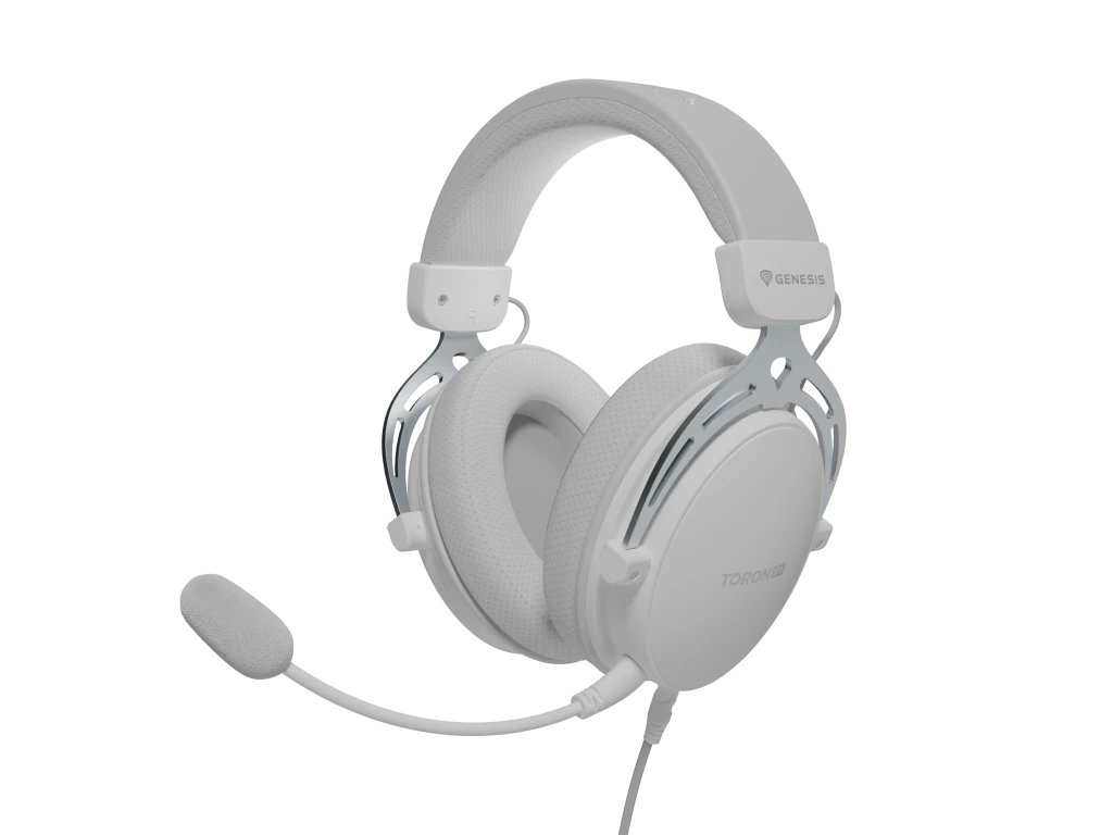 Genesis Gaming Headset | Toron 531 | Wired | Over-Ear | Microphone | White