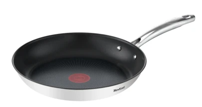 TEFAL Pan | G7320434 Duetto+ | Frying | Diameter 24 cm | Suitable for induction hob | Fixed handle | Black/Silver