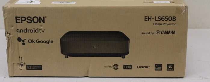 SALE OUT. Epson EH-LS650B Full HD Projector /3600Lm/16:9/2500000:1, Black | Epson EH-LS650B | Full HD (1920x1080) | 3600 ANSI lumens | Black | DAMAGED PACKAGING