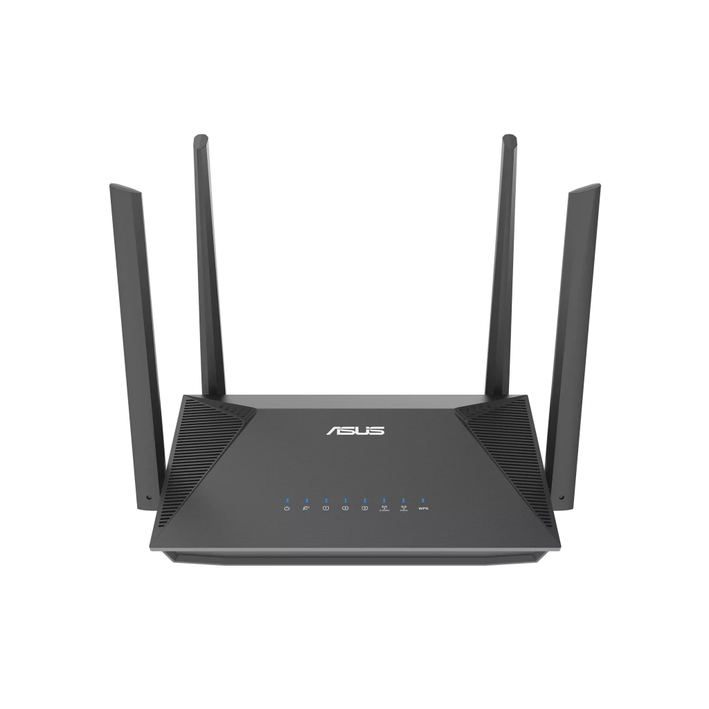 Asus RT-AX52 Pro AX3000 AiMesh wireless router | 802.11ax | 574/2402 Mbit/s | Ethernet LAN (RJ-45) ports 3 | Mesh Support Yes | MU-MiMO No | No mobile broadband | Antenna type External