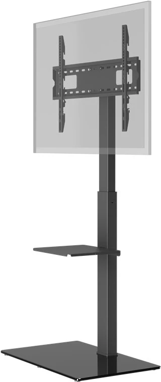 Goobay Floor stand | TV Floor Stand Basic, Size L | Swivel | 37-70 " | Maximum weight (capacity) 40 kg | Black