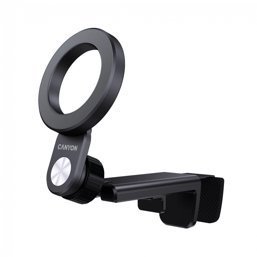 CANYON Magnetic travel holder OnGrip 11 clip mount Black
