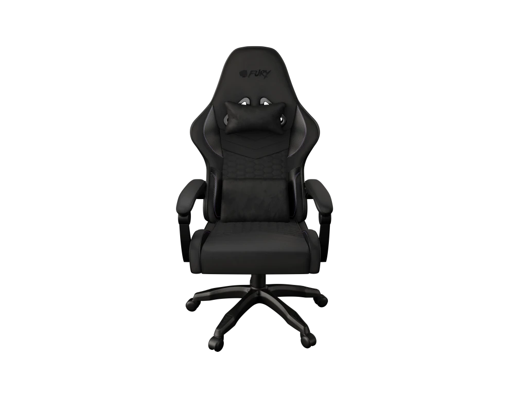 FURY Eco leather, Fabric, Nylon | Gaming Chair | Shinai S4 | Black