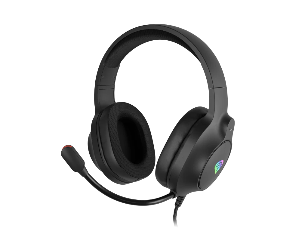 Genesis Gaming Headset | Neon 213 RGB | Wired | Over-Ear | Microphone | Black