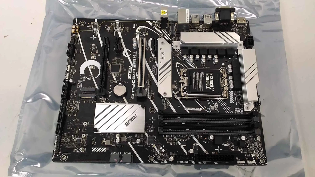 SALE OUT. ASUS PRIME B760-PLUS | Asus PRIME B760 PLUS | Processor family Intel | Processor socket LGA1700 | DDR5 | Number of SATA connectors 4 | USED, REFURBISHED, WITHOUT ORIGINAL PACKAGING AND ACCESSORIES, ONLY BACKPANEL INCLUDED