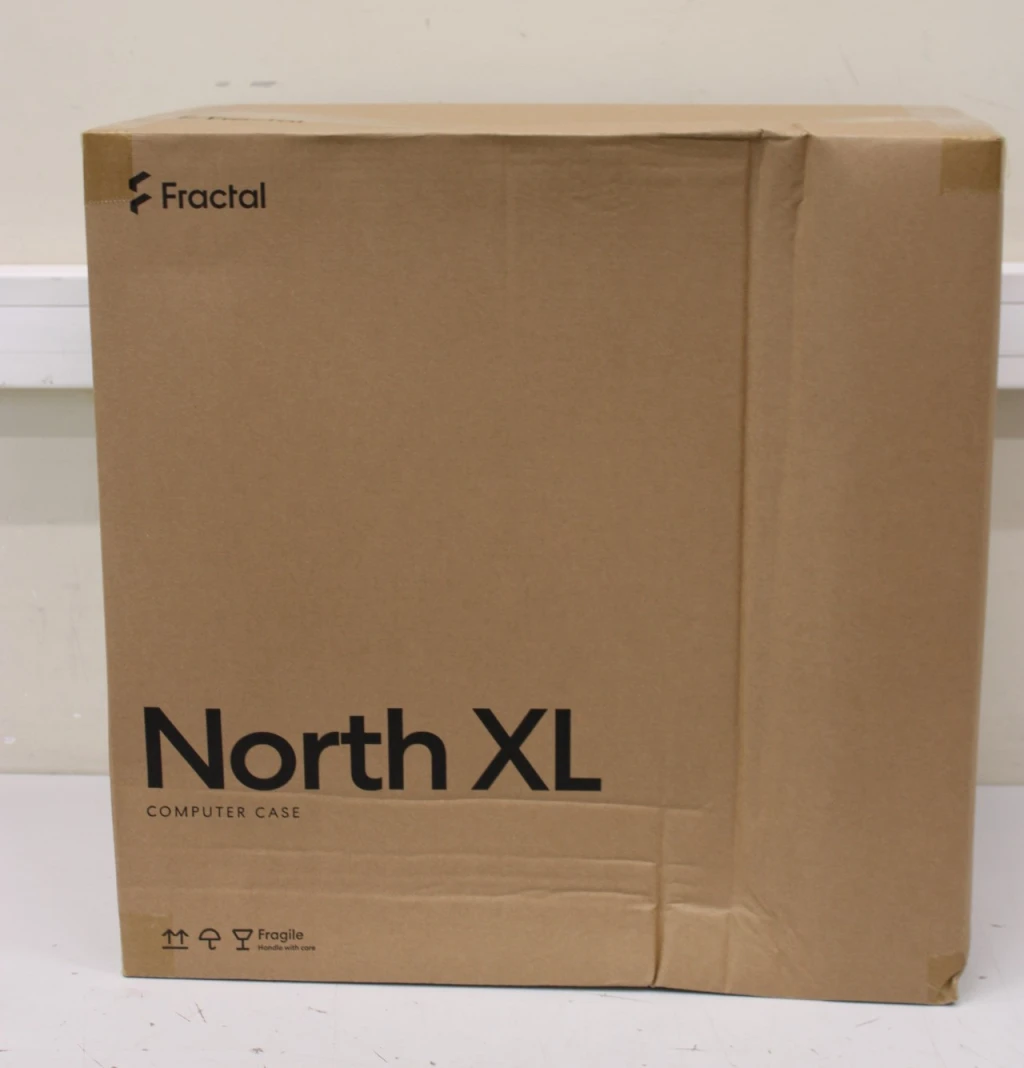 SALE OUT. Fractal Design North XL | Chalk White TG Clear | Mid-Tower | DAMAGED PACKAGING | Power supply included No