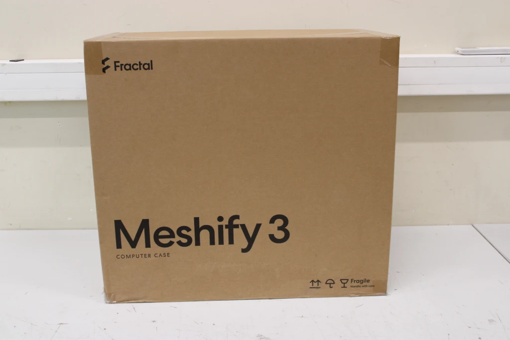 SALE OUT. Fractal Design Meshify 3 Ambience Pro RGB White TG | Fractal Design Meshify 3 | Ambience Pro RGB White TG Clear Tint | ATX | DAMAGED PACKAGING | Power supply included No