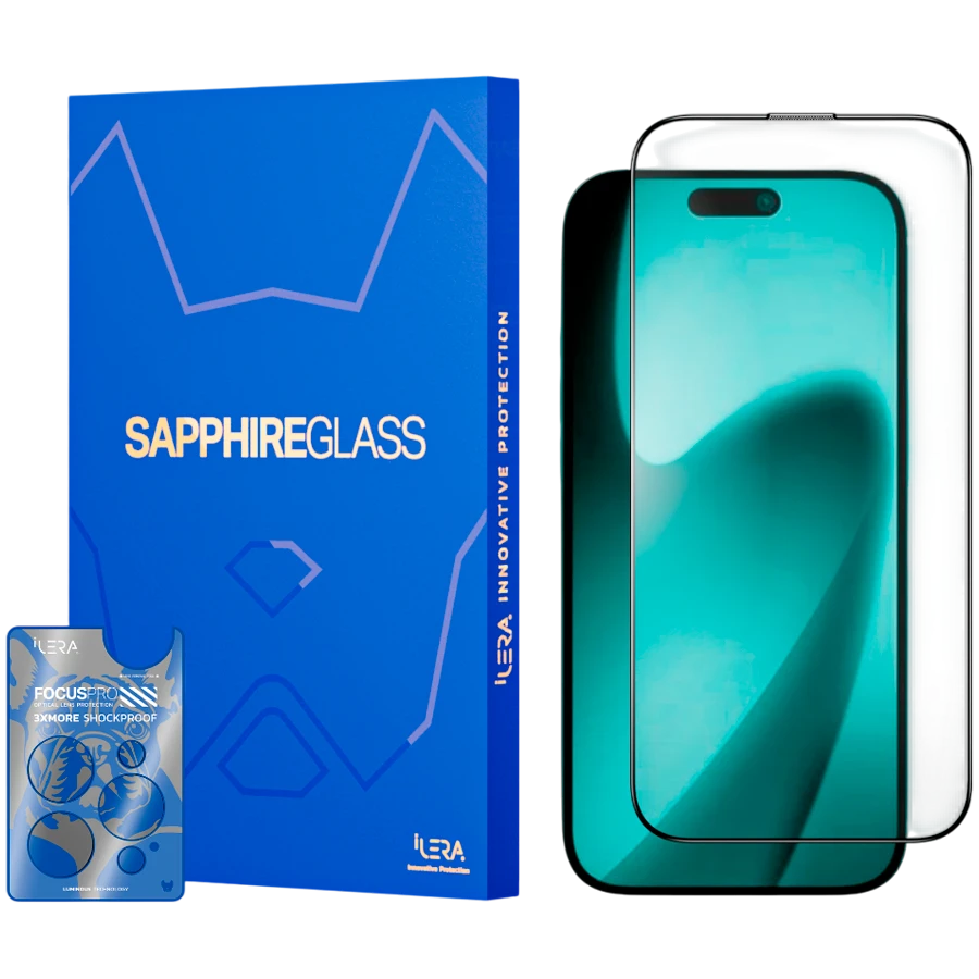 iLera Sapphire Ultra Glass 2.0 for iPhone 17 Pro