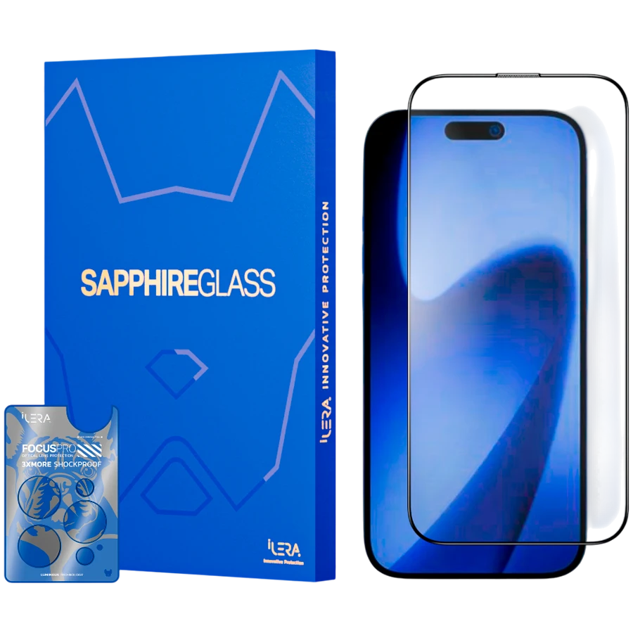 iLera Sapphire Ultra Glass 2.0 for iPhone 17 Pro Max