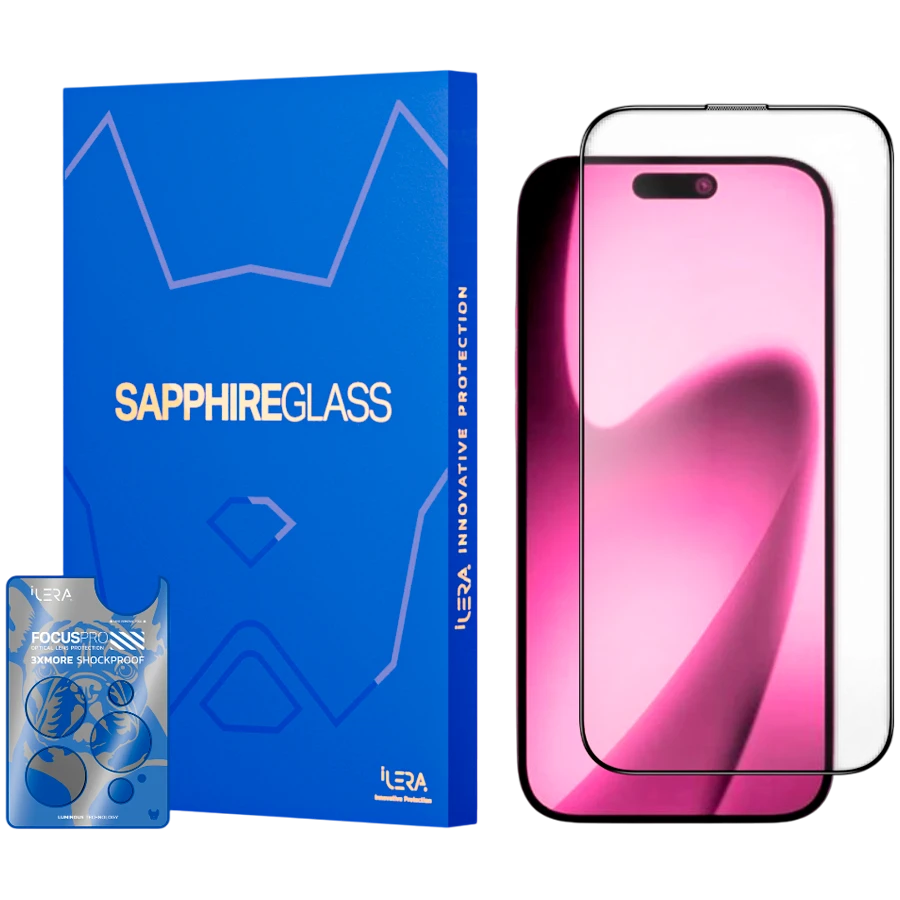iLera Sapphire Ultra Glass 2.0 for iPhone 17 Air