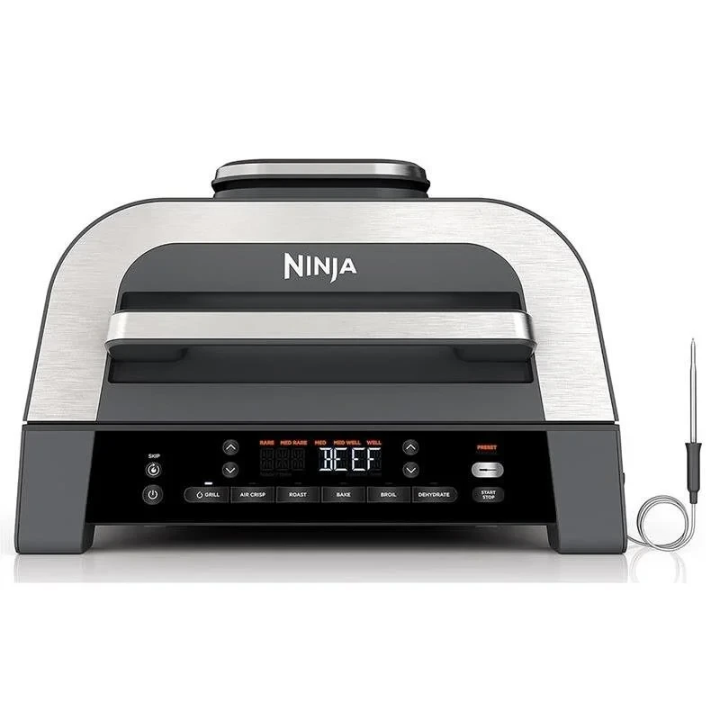 NINJA | 6-in-1 MAX Grill and Air Fryer | DG551EU | 3.8 L | Number of programs 6 | Silver/Black