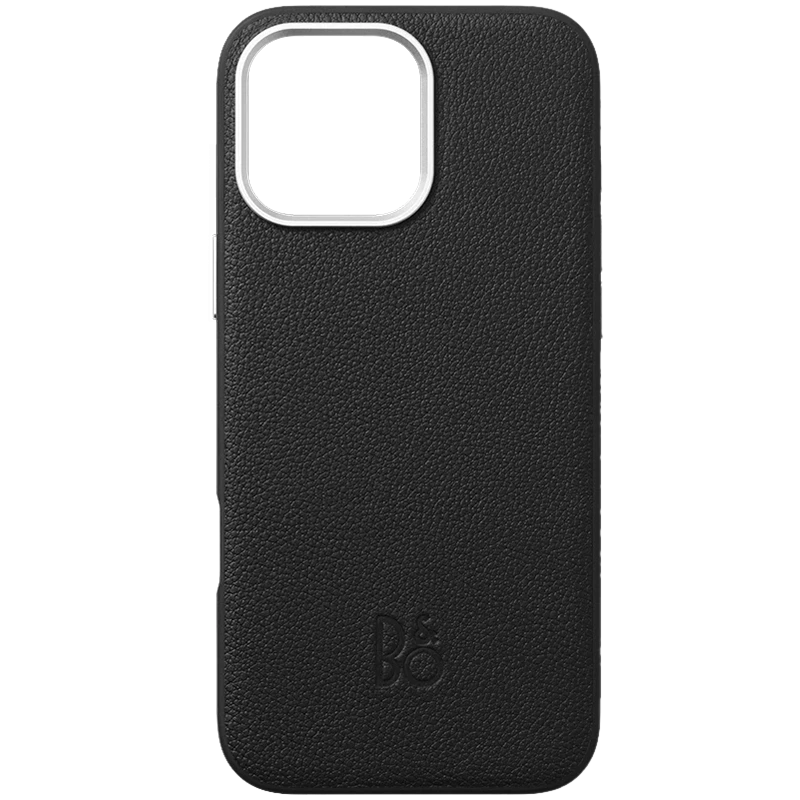 iPhone 16 Pro Max Leather Case Infinite Black