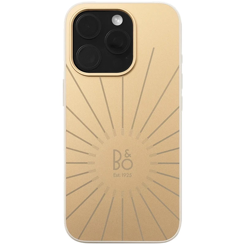 iPhone 16 Pro Aluminum Case Gold Tone