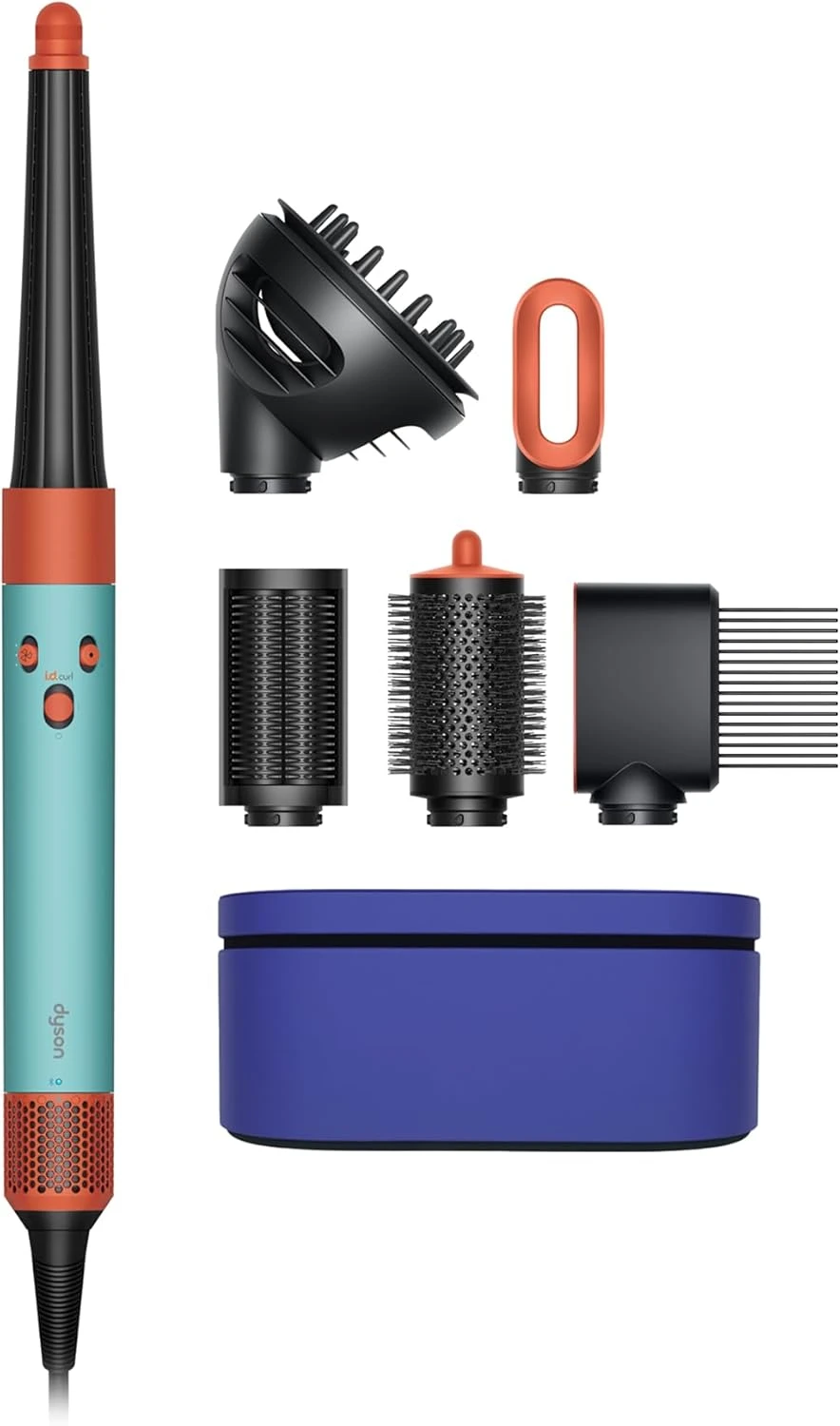 Dyson Curly+Coily Hair Multi-Styler | HS08 Airwrap I.D. | Ion conditioning | Temperature (max) 3 °C | 1300 W | Ceramic Patina/Topaz