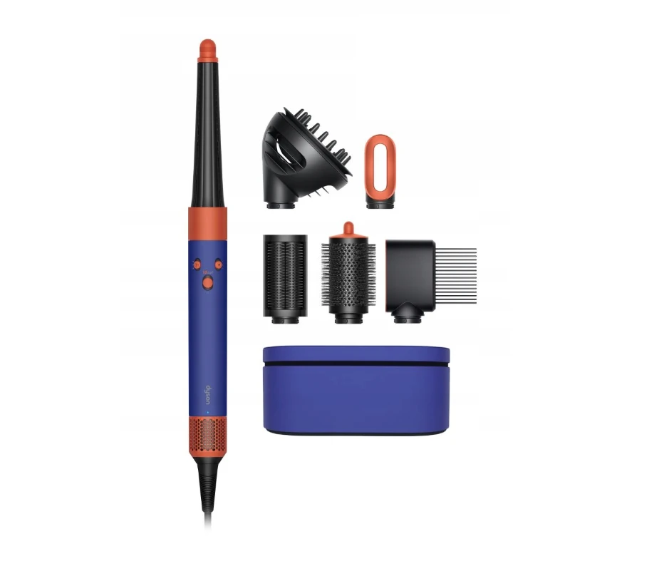Dyson Curly+Coily Hair Multi-Styler | HS08 Airwrap I.D. | Ion conditioning | Temperature (max) 3 °C | 1300 W | Vinca Blue/Topaz