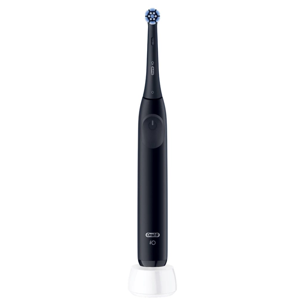 Oral-B Electric Toothbrush | iO2 | Rechargeable | For adults | Number of brush heads included 1 | Number of teeth brushing modes 3 | Night Black