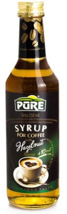 Kohvisiirup PURE pähkli 350 ml