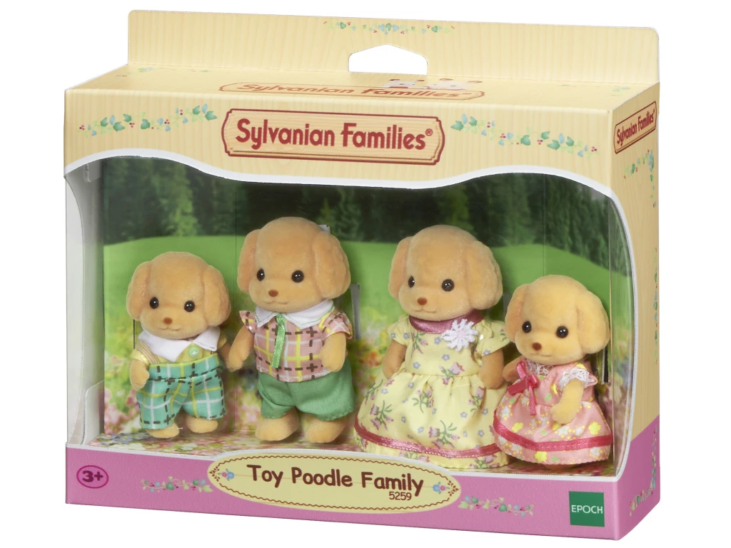 Sylvanian Families | Poodle Family Toy Set