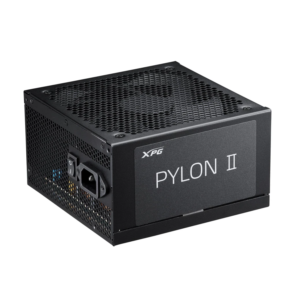 Power Supply|ADATA|XPG PYLON II|ATX 3.1|650 Watts|Efficiency 80 PLUS BRONZE|MTBF 100000 hours|PYLON650IIB-BKCEU
