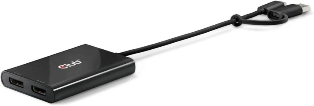 I/O ADAPTER USB-C TO DP/DUAL CSV-1478 CLUB3D