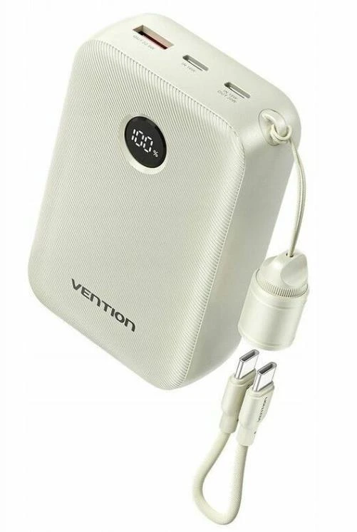 POWER BANK USB 20000MAH 22.5W/BEIGE FKBN0-C VENTION
