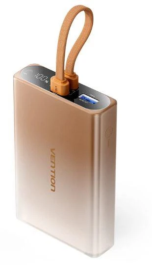 POWER BANK USB 10000MAH 22.5W/GOLD FHZJ0 VENTION