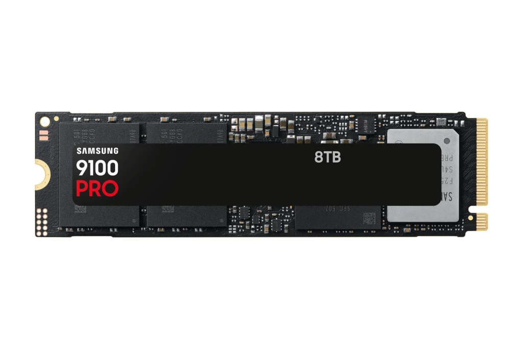 SSD|SAMSUNG|9100 PRO|8TB|M.2|NVMe|TLC|Write speed 13400 MBytes/sec|Read speed 14800 MBytes/sec|3.88mm|TBW 4800 TB|MZ-VAP8T0BW