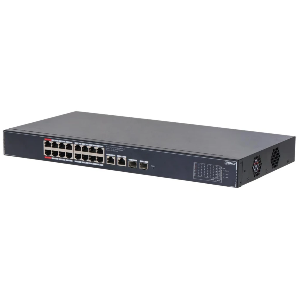 Switch|DAHUA|DH-SG4020LP|Type L2|PoE ports 16|190 Watts|SG4020LP