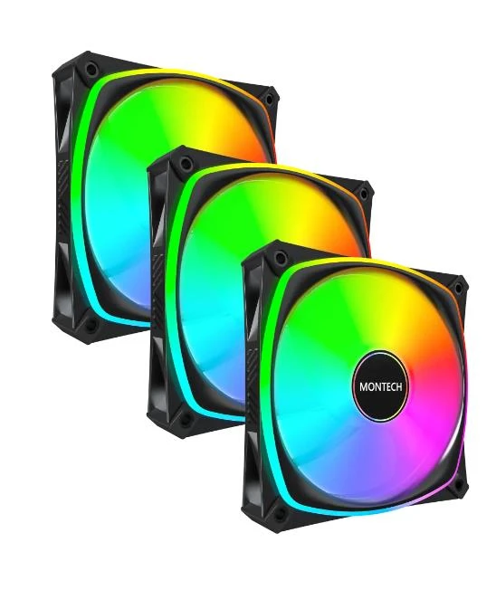 CASE FAN 120MM/AX120 PRO BLACK 3 IN 1 MONTECH