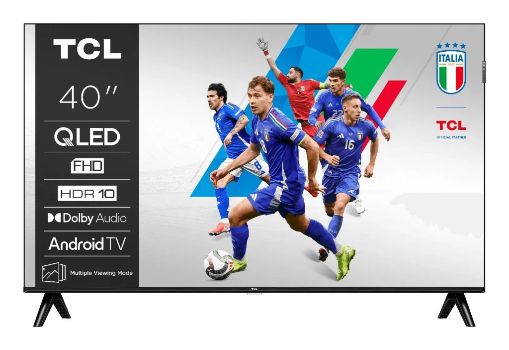 TCL 40V5C teler 101,6 cm (40") Full HD Nutiteleri funktsioon WiFi Must