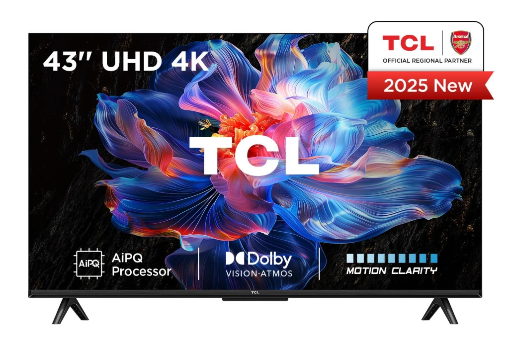 TCL V6C 43V6C teler 109,2 cm (43") 4K Ultra HD Nutiteleri funktsioon WiFi Metallik 260 cd/m²