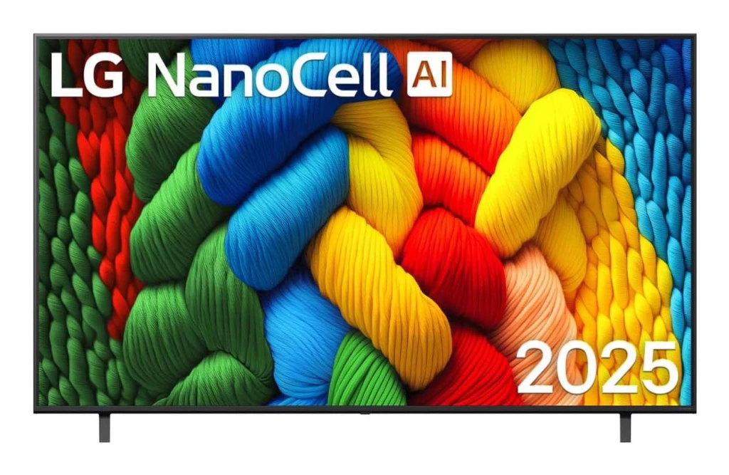 LG NanoCell AI NANO80 55NANO80A3B teler 139,7 cm (55") 4K Ultra HD Nutiteleri funktsioon WiFi Must