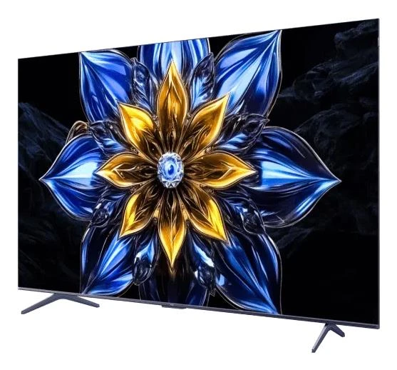 TCL 55T8C teler 139,7 cm (55") 4K Ultra HD Nutiteleri funktsioon WiFi Metallik 350 cd/m²