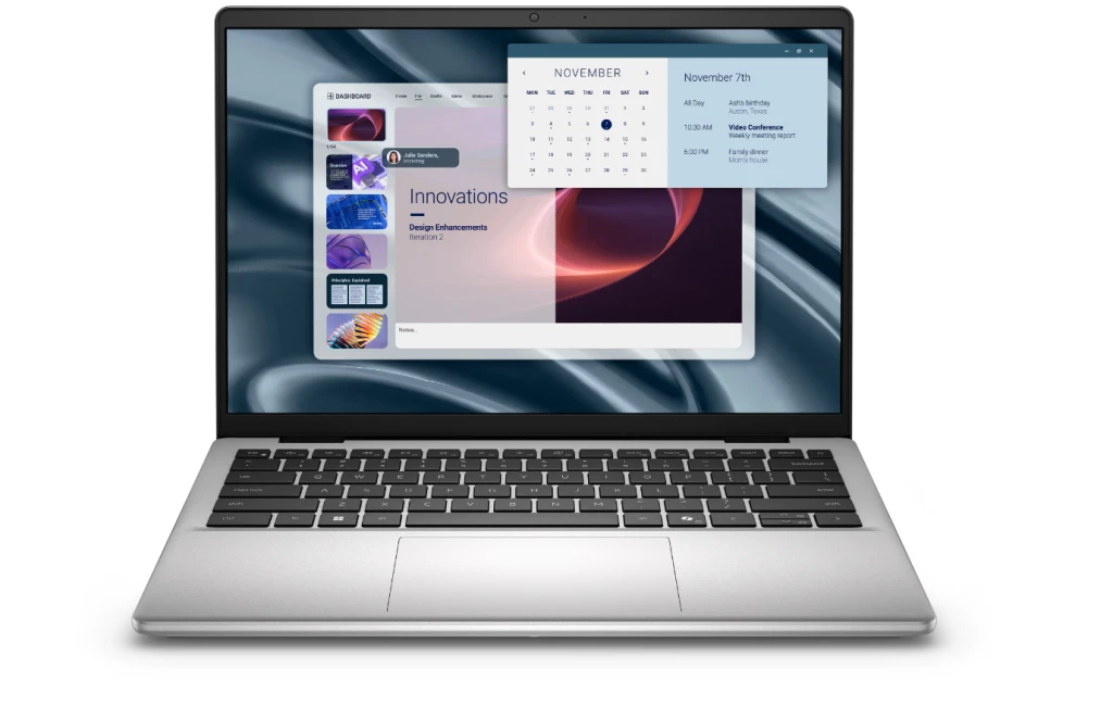 Dell Pro 14 Essential PV14255 | Platinum Silver | 14 " | 2K | 1920 x 1200 pixels | Anti-glare | AMD Ryzen AI 7 | 350 | 16 GB | DDR5 | Solid-state drive capacity 1000 GB | AMD Radeon Graphics | Ubuntu | 802.11ax | Keyboard language English | Keyboard backlit | Warranty 36 month(s) | Battery warranty 12 month(s)