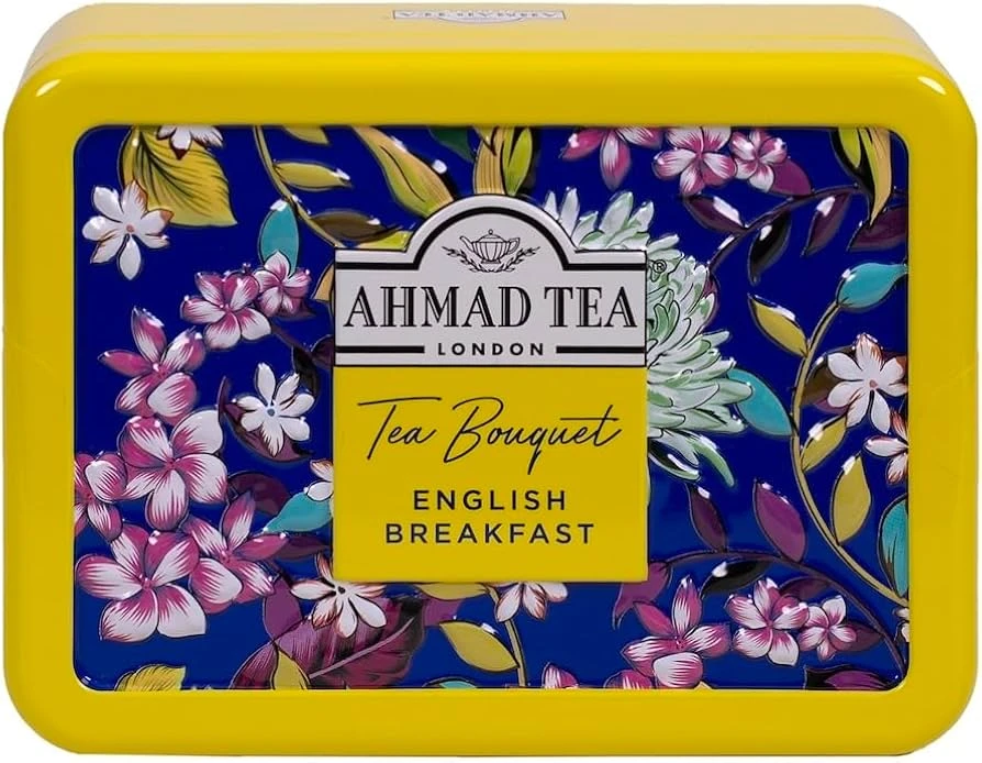 Tea Ahmad, Tea Bouquet English Breakfast, metallkarbis, 10 tk.