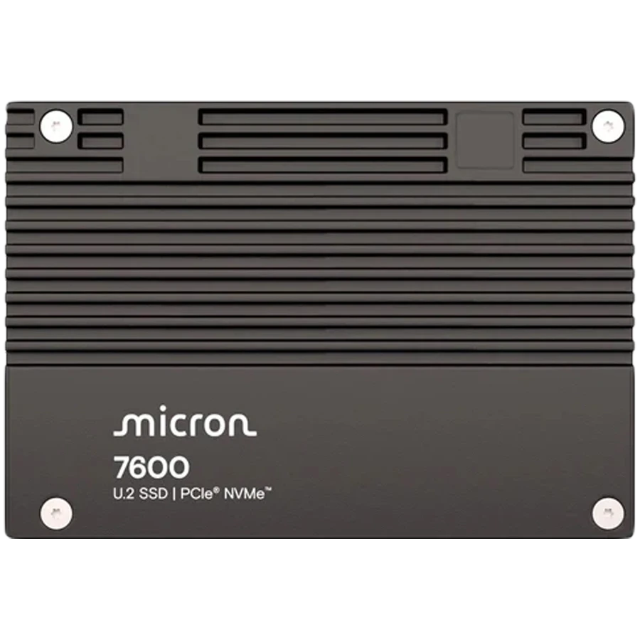 Micron 7600 PRO 3.84TB NVMe U.2 (15mm)  Enterprise SSD Single Pack