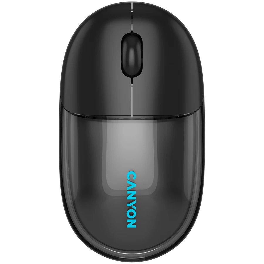 CANYON mouse OnClick 24 BT/ Wireless Transparent/Black