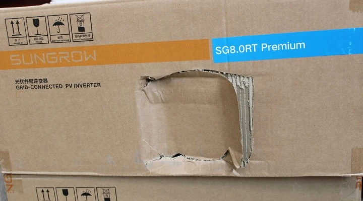 SALE OUT. Sungrow Inverter On-Grid SG8.0RT 1000Vdc 8kW 2MPPT | SUNGROW | Inverter On-Grid SG8.0RT 1000Vdc 8kW 2MPPT | ASG01778 | DAMAGED PACKAGING